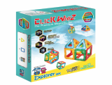Educational magnetic block toy ClickWhiz 2D EMERGENCY